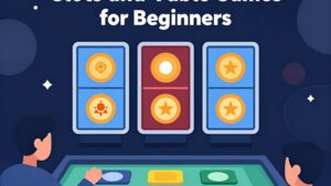 Иллюстрация базовых стратегий игры в слоты и настольные игры для новичков в казино Pol88